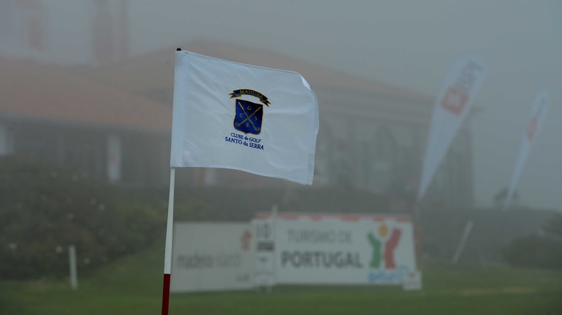 Persistent fog has cut short the action at the Madeira Islands Open