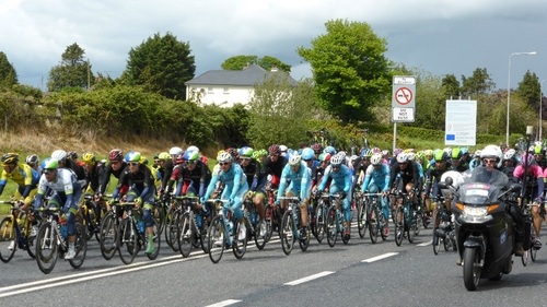 The Giro d'Italia passed through Dundalk en route to Dublin (pic: Fergal McCabe)