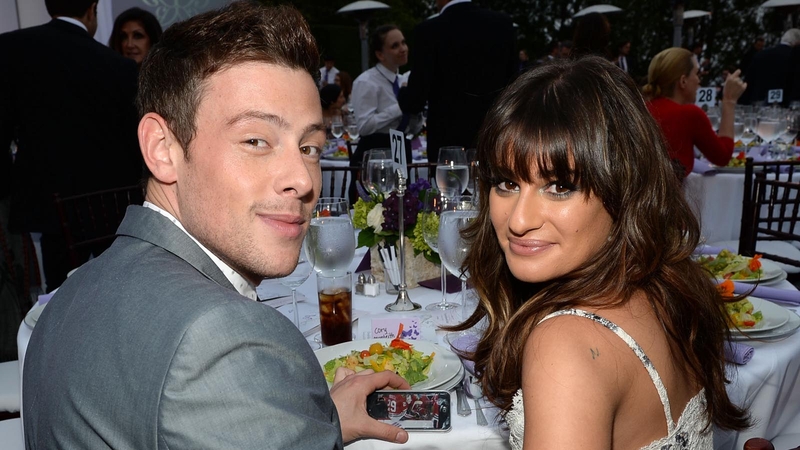 Cory Monteith and Lea Michele