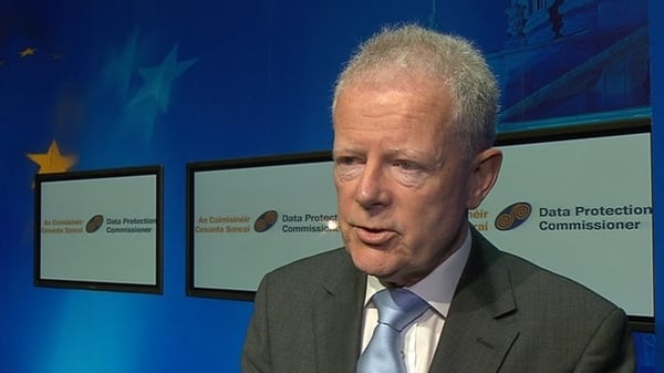 Billy Hawkes has held the position of Data Protection Commissioner for 12 years