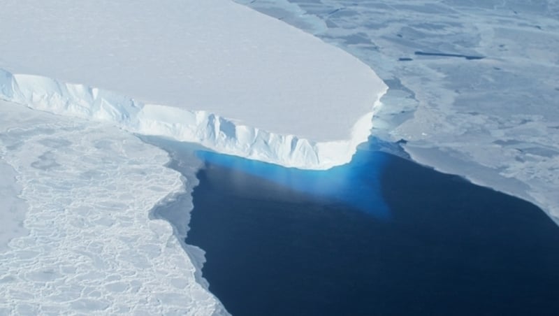 Scientists say the thinning of the ice is likely to be related to global warming