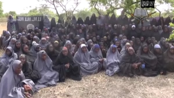 The schoolgirls were kidnapped from a secondary school in Chibok last month