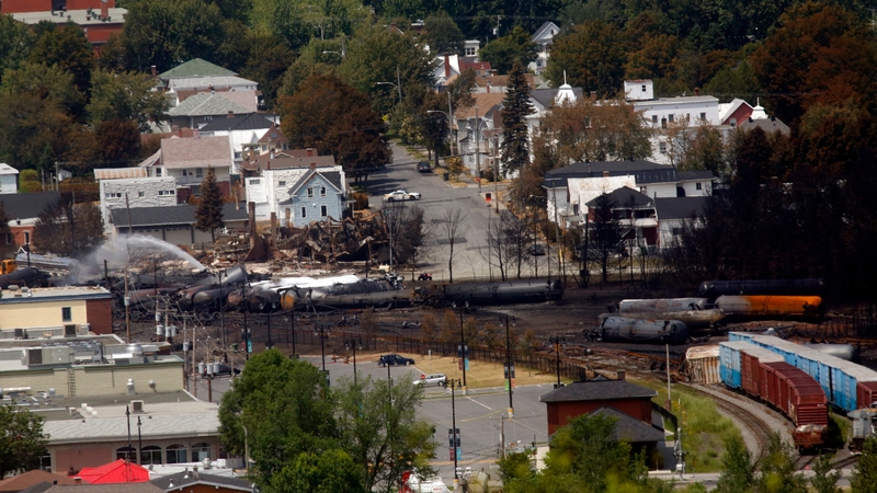 The explosion in Lac-Megantic in July killed 47 people