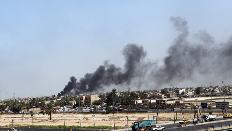 A series of car bombs struck Shia-majority areas in Baghdad
