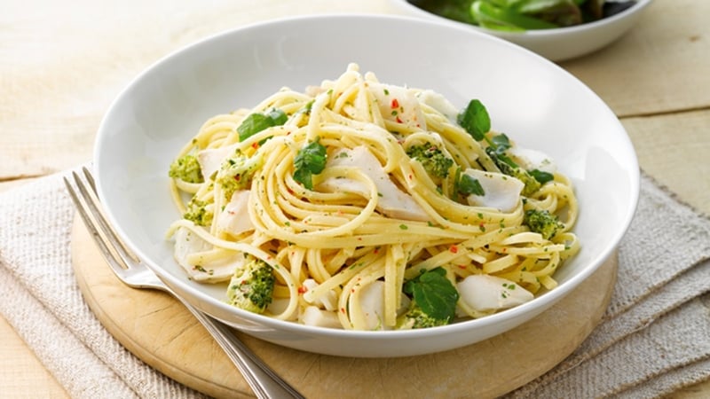 Haddock with Pasta and Broccoli
