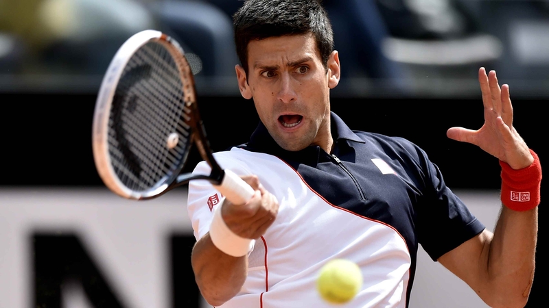 Novak Djokovic won in straight sets