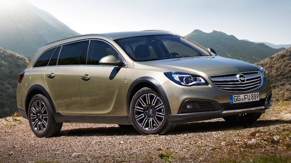 Opel says this athletic all-rounder, with higher ground clearance, provides freedom beyond urban roads