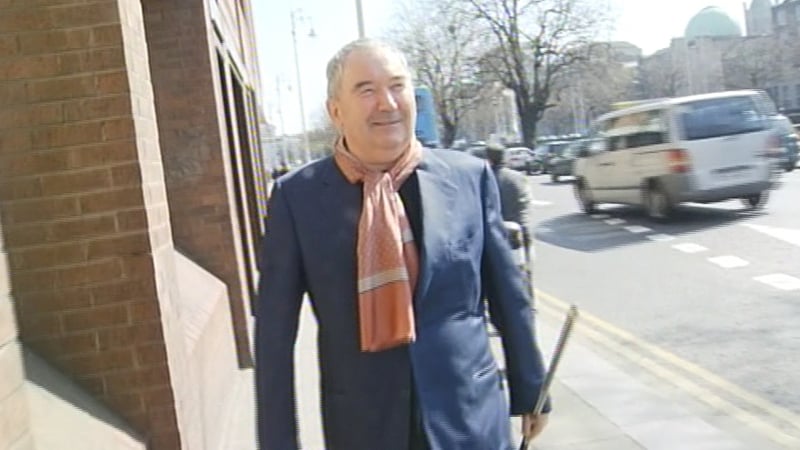 Harry Crosbie claimed a gross injustice has been done to him