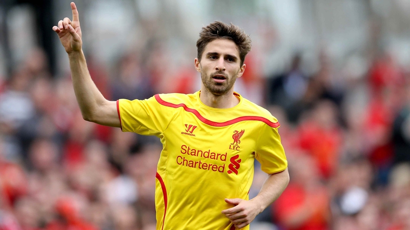Fabio Borini celebrates his goal