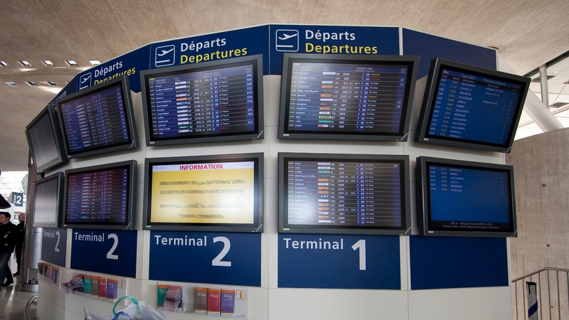 Flights that fly over French airspace will also be affected