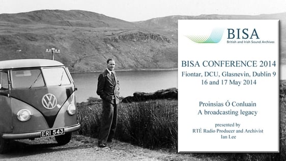 Proinsias Ó Conluain Exhibition for BISA Conference