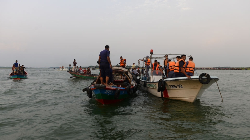Rescue teams are still searching for bodies in the ferry