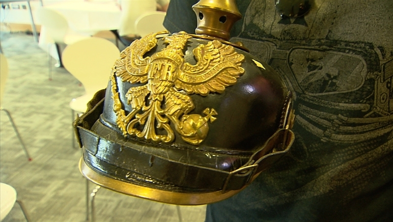 The cemetery is collecting World War I artefacts from members of the public