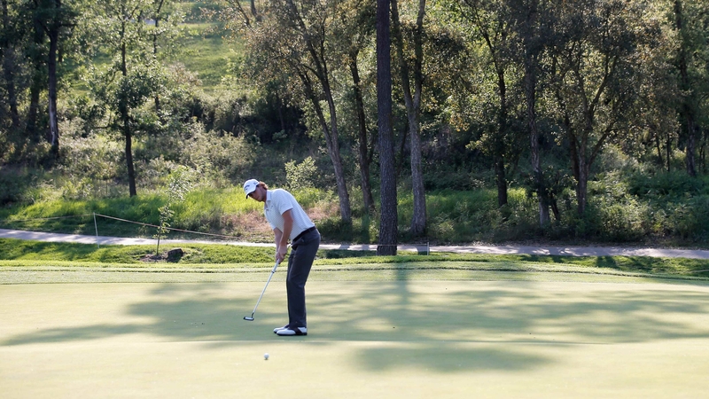 Thomas Pieters birdied five in seven during his round