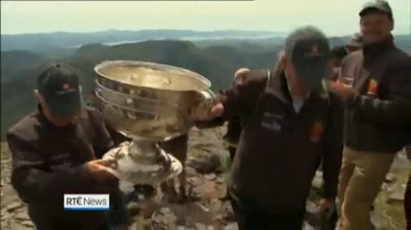 Sam climbs Carrauntoohil