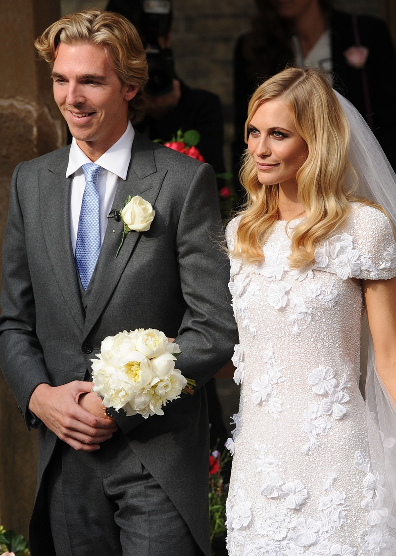 James Cooke and Poppy Delevingne