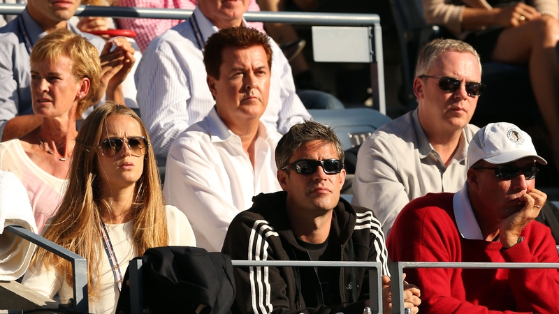 Simon Fuller (back row centre) owns XIX Entertainment