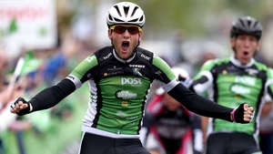 Stage 1: An Post Chain Reaction's Robert Jon McCarthy is an apt winner of the opening stage of the race the organisation sponsors