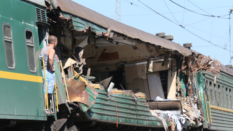 The collision occurred near Naro-Fominsk, 80km southwest of Moscow