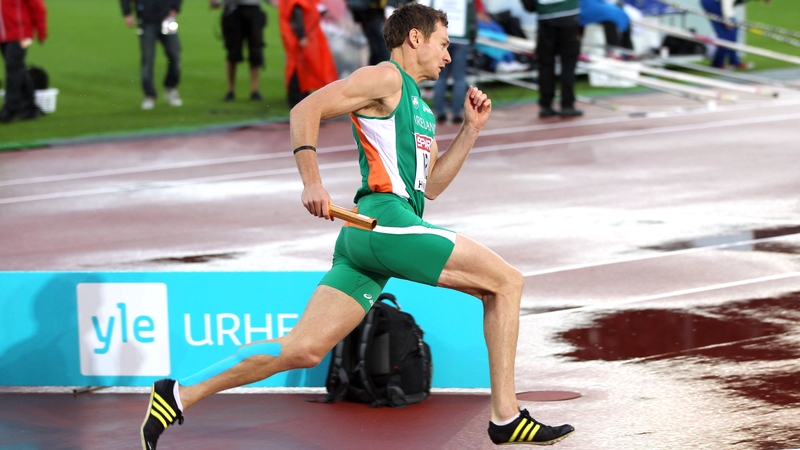 David Gillick played in midfield for Ballinteer