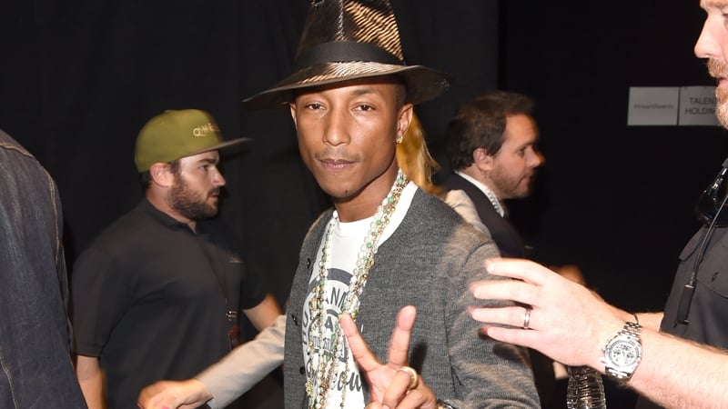 Pharrell's hit Happy is among the nominees