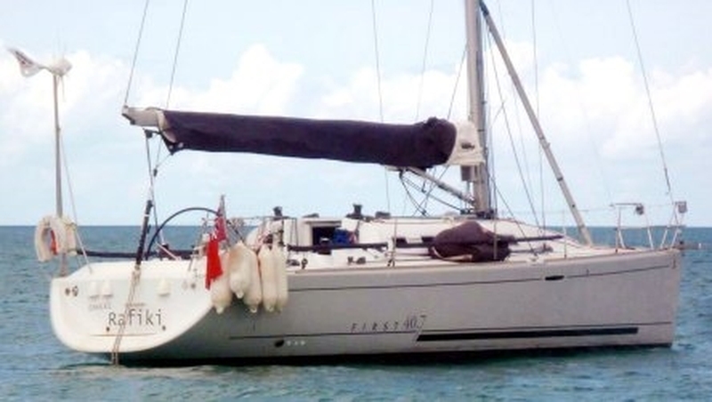 Cheeki Rafiki was sailing back to the UK from an Antigua regatta when it got into trouble