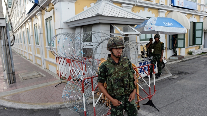 Thailand's constitution has been temporarily suspended