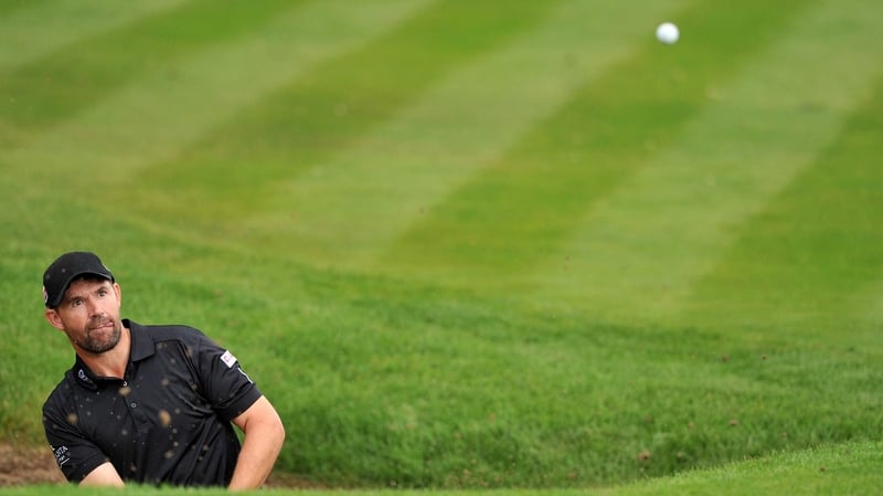 Padraig Harrington said he had to ease off himself a bit on his own expectations