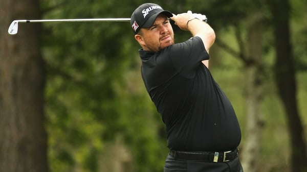 Shane Lowry was eight-under for his first round at the BMW PGA Championship