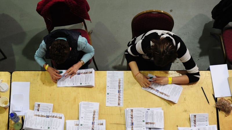 Fine Gael support is down by more than a third since the General Election