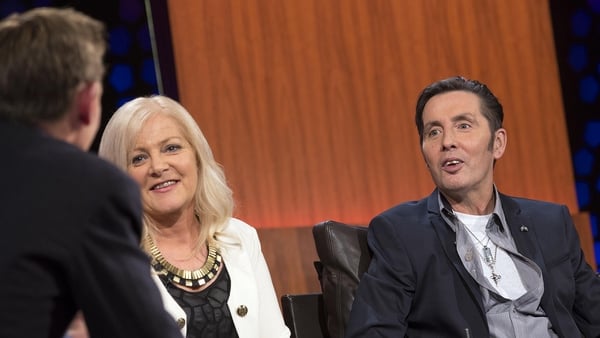 Kathryn and Christy Dignam - Watch their interview at: www.rte.ie/player ©Andres Poveda