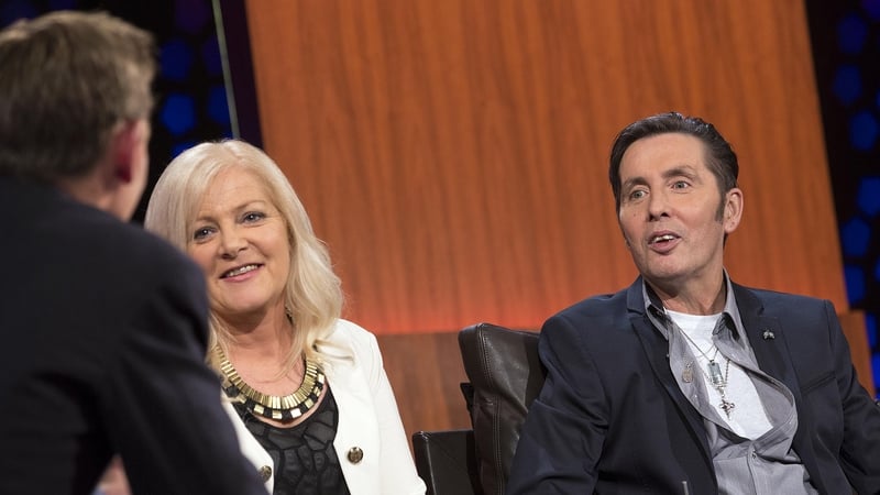 Kathryn and Christy Dignam - Watch their interview at: www.rte.ie/player ©Andres Poveda