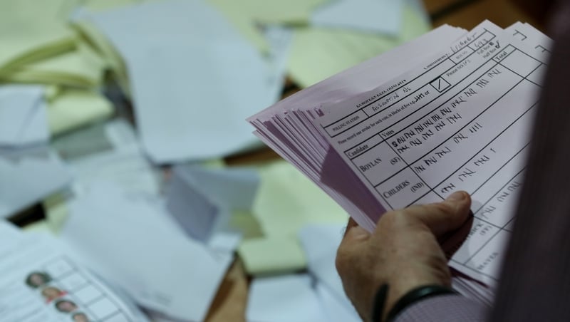 Counting got under way this morning in the local and by-elections; European election count begins tomorrow