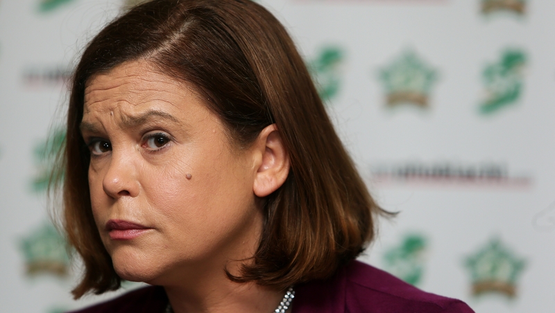 Sinn Féin Vice President Mary Lou McDonald says housing across the State is in crisis