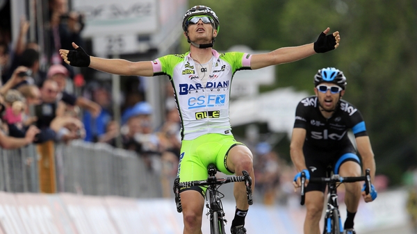 Enrico Battaglin takes the stage victory
