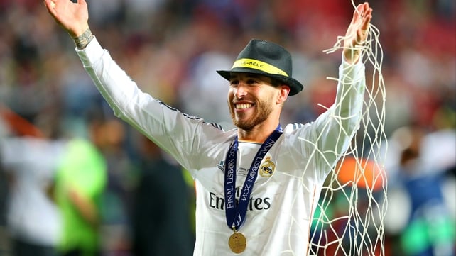 Hipsterific! - Real Madrid's Sergio Ramos complements his trilby with some netting