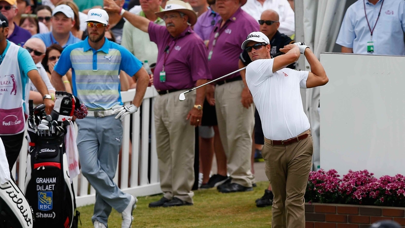 Adam Scott is two shots off the leaders at the Crown Plaza Invitational