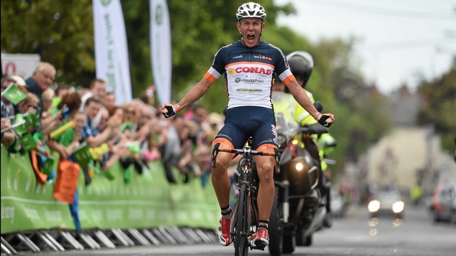 Stage 8: Davide Ballerini takes the final stage of the An Post Rás in impressive fashion