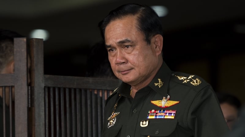 General Prayuth Chan-ocha endorsed as regime leader at royal ceremony