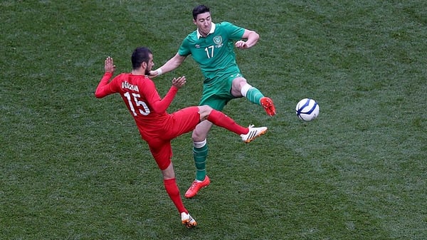 Turkey got the better of Ireland at the Aviva Stadium