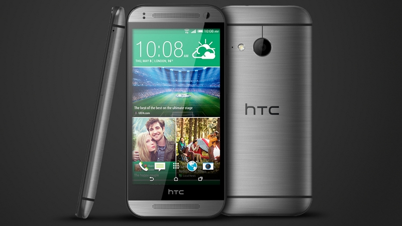 The HTC One mini 2 looks a lot like its bigger brother