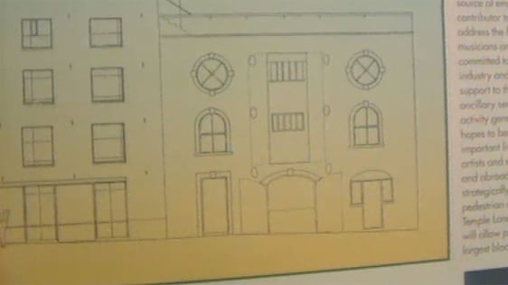 Temple Bar Music Centre Plans