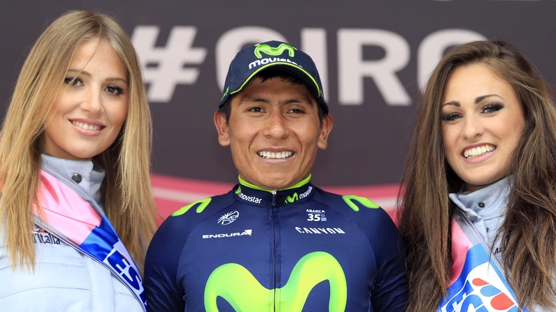 Nairo Quintana fought off the challenge of Ryder Hesjedal to claim the stage win