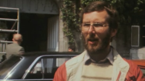 A bearded man