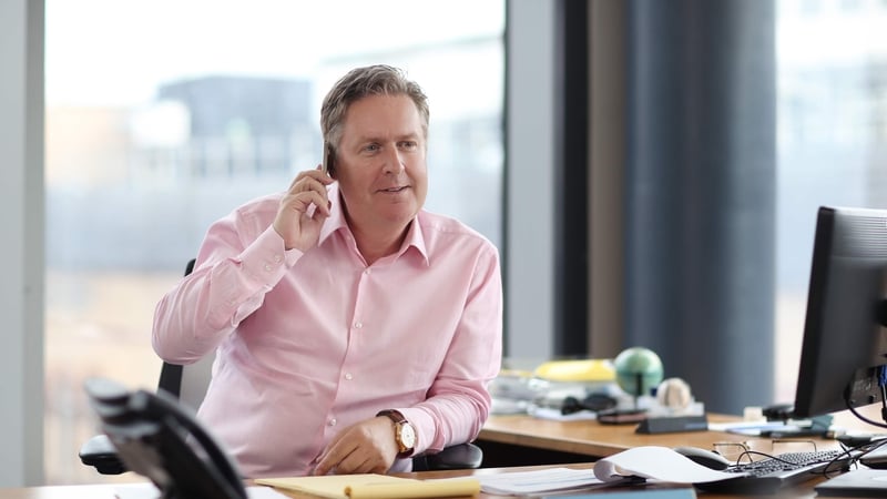 Three Ireland's CEO Robert Finnegan says the company is trying to reassure its customers