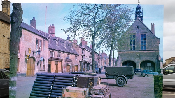 Then and now: Moreton in Marsh, England