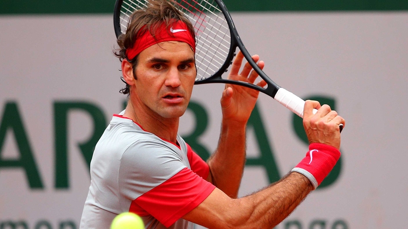 Roger Federer had no problems getting through to round three