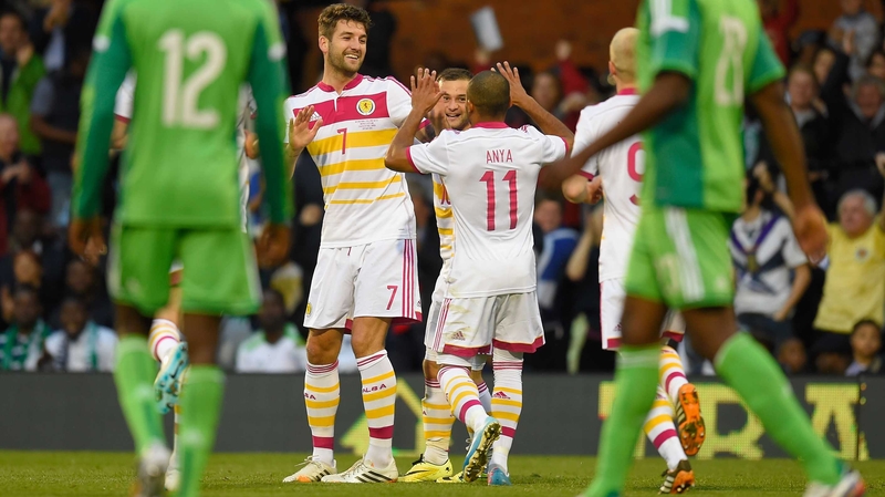 Charlie Mulgrew scored Scotland's first with a beautiful flick
