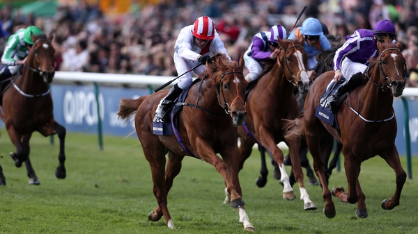 Night of Thunder provided Kieren Fallon with his 16th and final British Classic winner in 2014