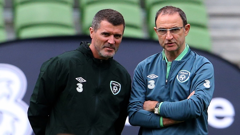 Roy Keane and Martin O'Neill spent over five years with the Irish national squad